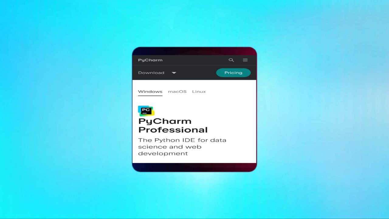 מהדורת קהילת pycharm להורדה The IDE for Pure Python Development 2024