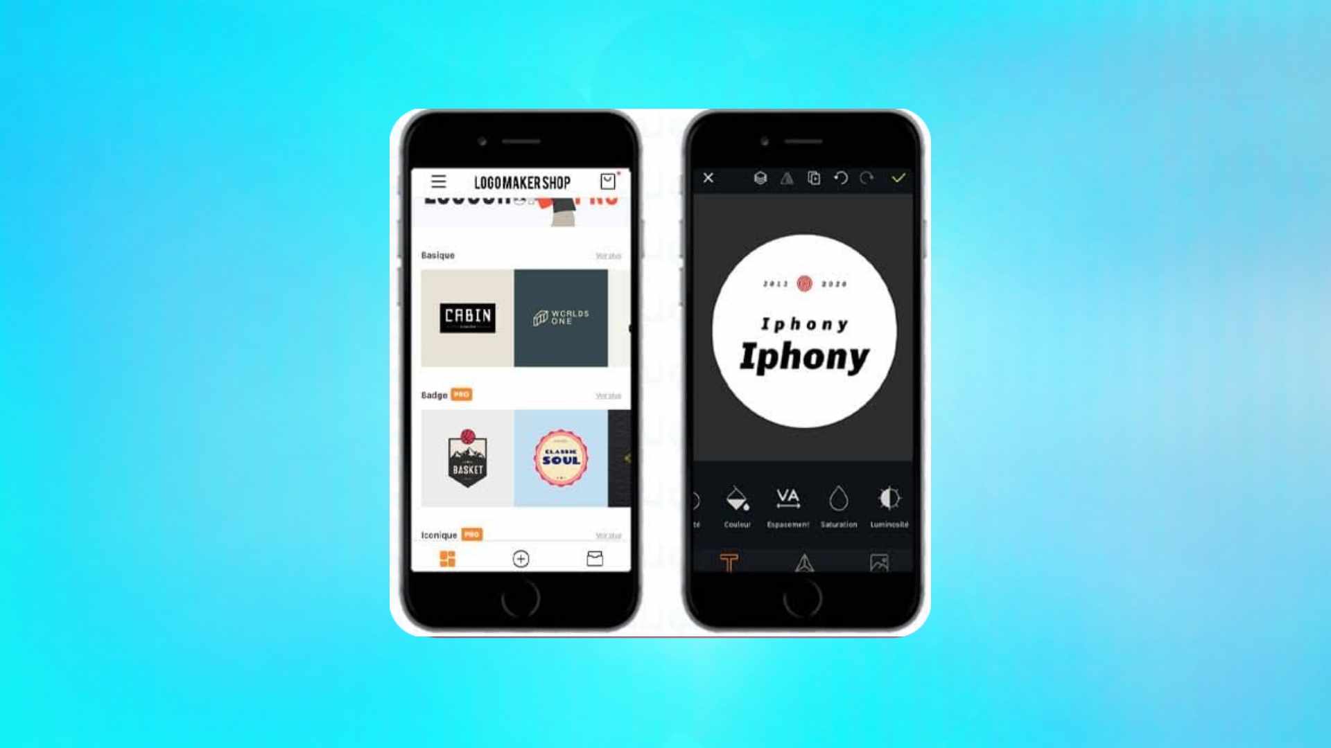 10 אפליקציות עיצוב לוגו בחינם עבור iPhone