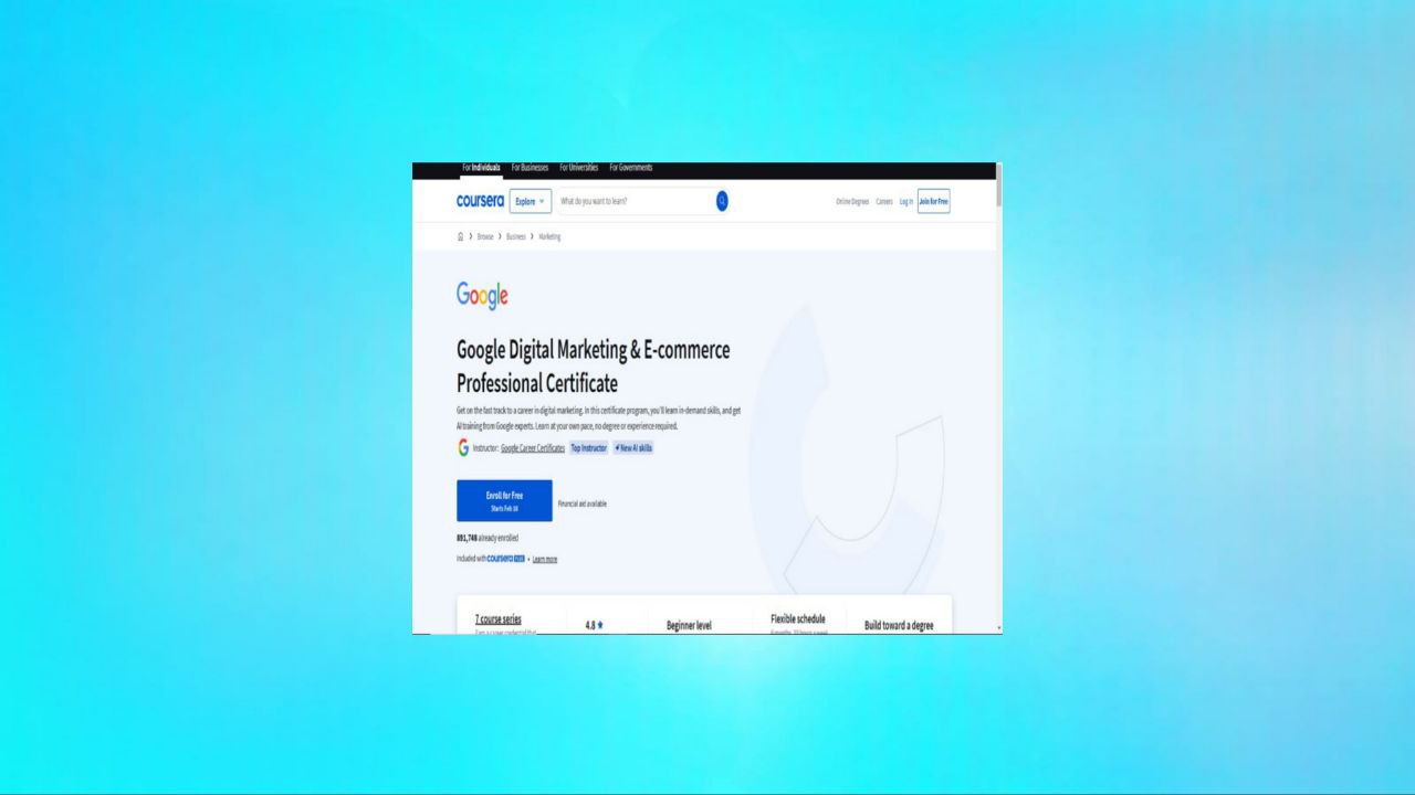 קורס שיווק מקוון חדש המוצע על ידי גוגל עם תעודה... הנה הכל על זה